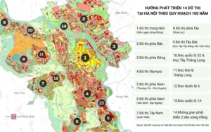 quy hoạch 14 đô thị và sun mê linh